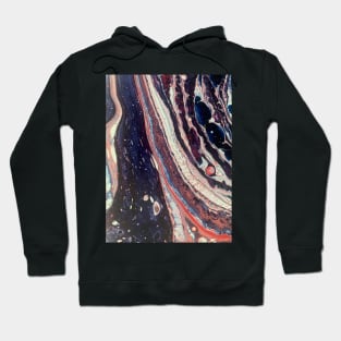 Planet pouring Fluid abstract Hoodie